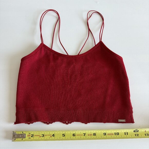 Lot of 5 Crop Tops – Edikted, Gilly Hicks, Aerie, Y2K Boho Summer XS/S - Picture 2 of 16